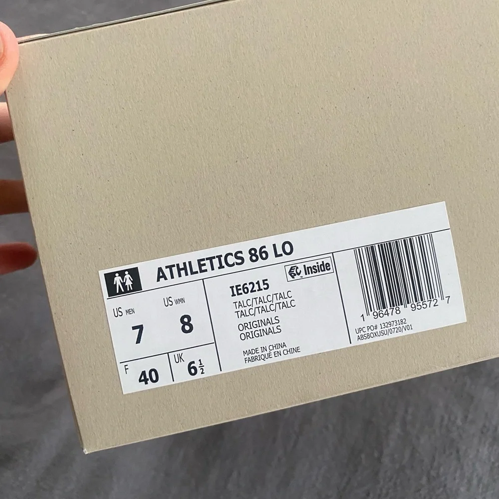 adidas x Fear of God Athletics '86 Low | Talc | size 7 men’s, size 8 women’s - Picture 5 of 5